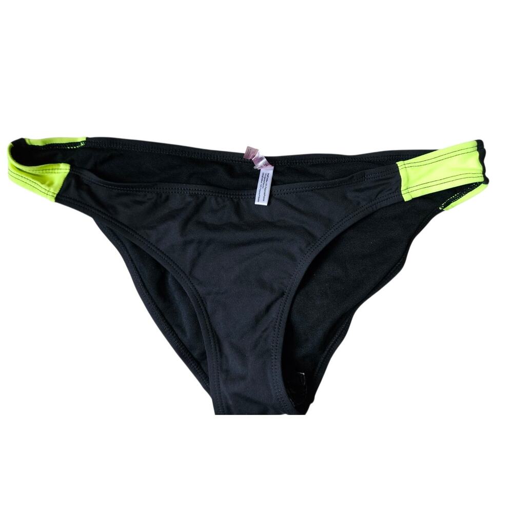 NWT Women  Arden Black Bikini bottom Size Medium